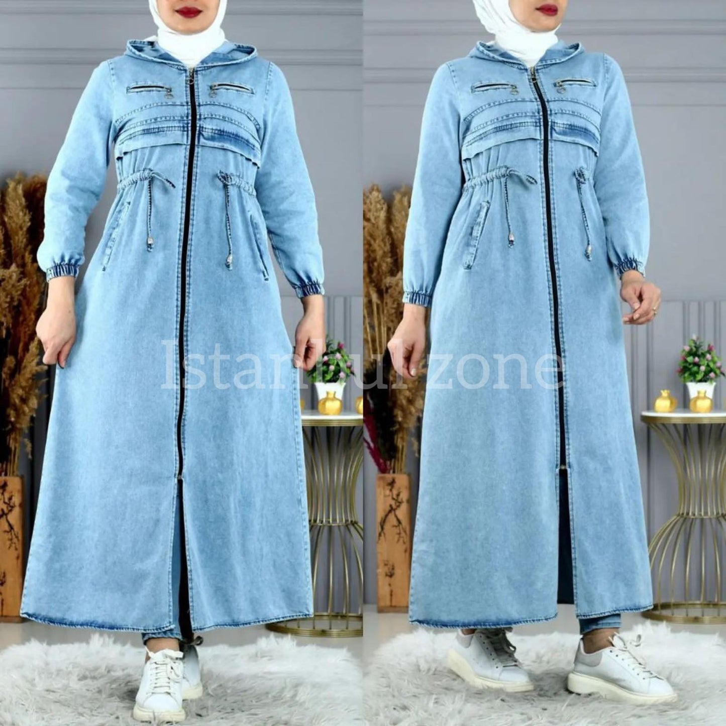 💖 Vest Jean Style 🇹🇷
