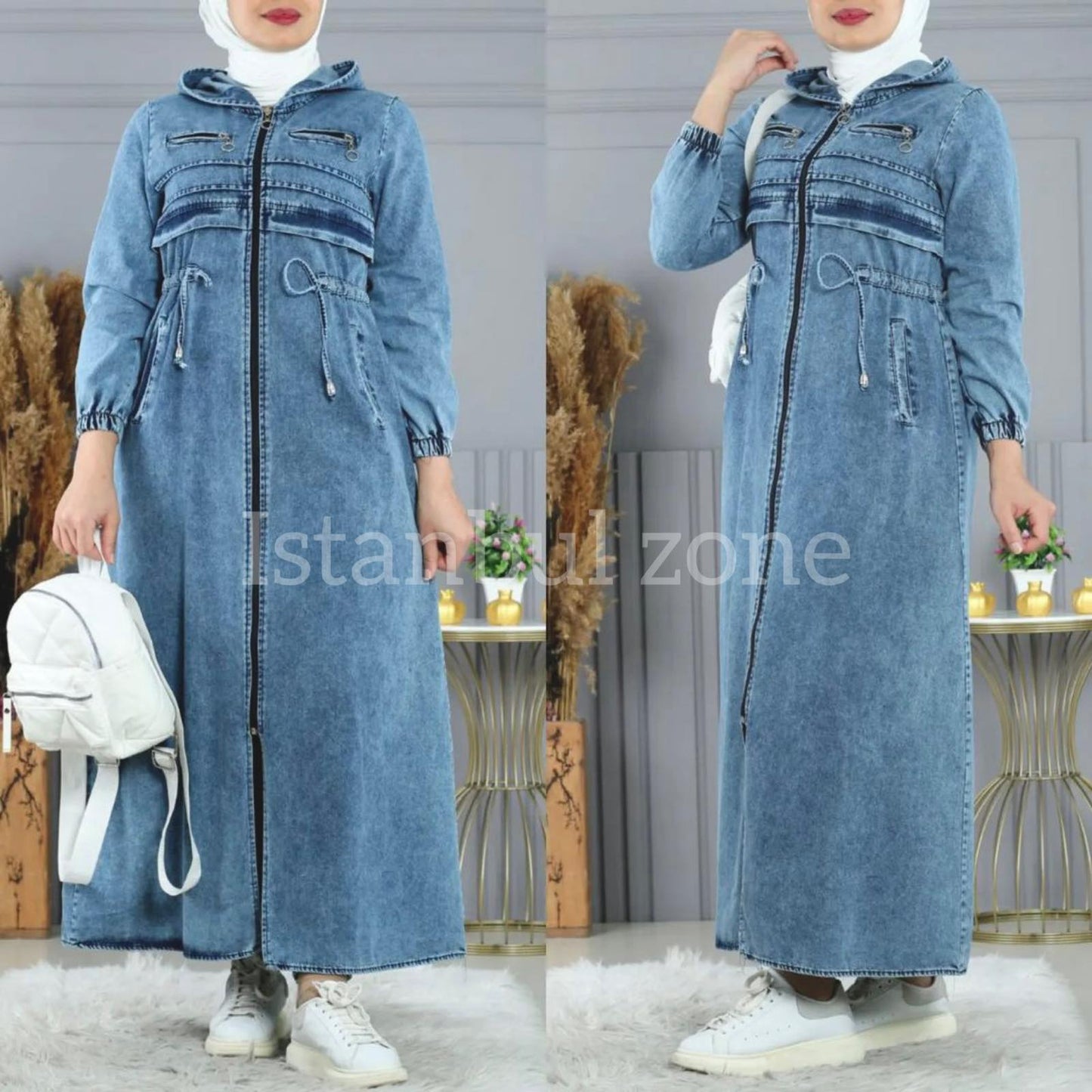 💖 Vest Jean Style 🇹🇷
