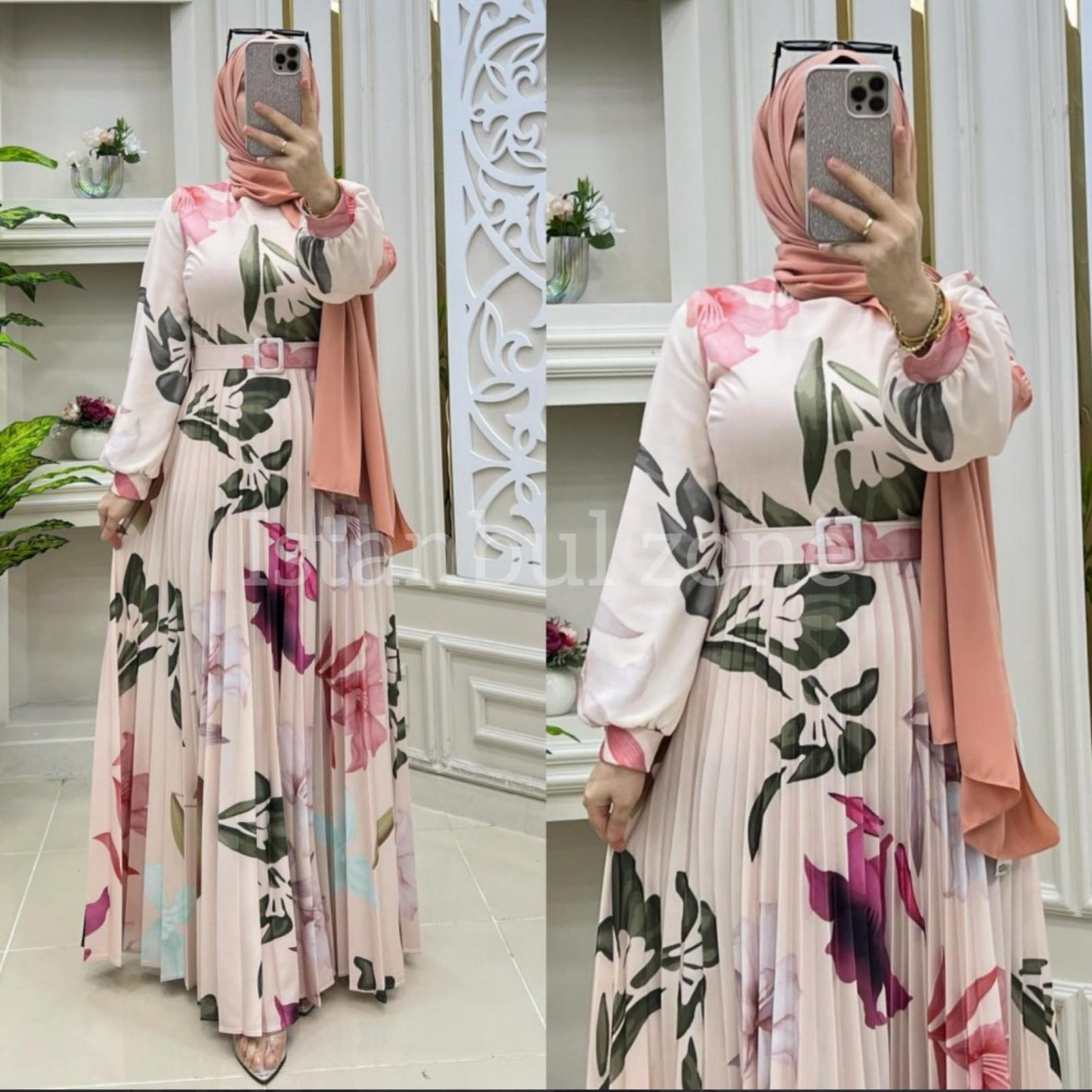 🎉 NV Robe A fleurs 🩵