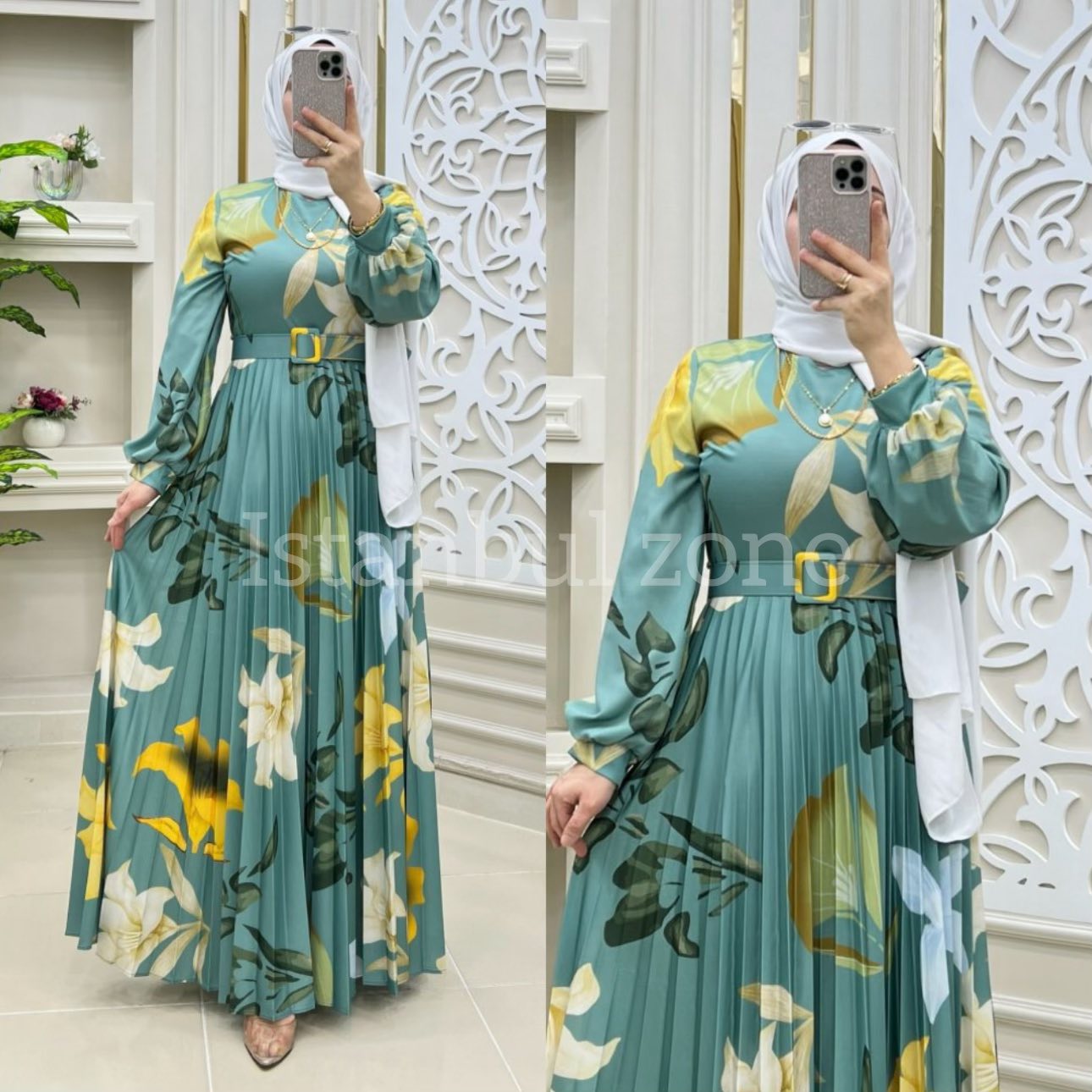 🎉 NV Robe A fleurs 🩵