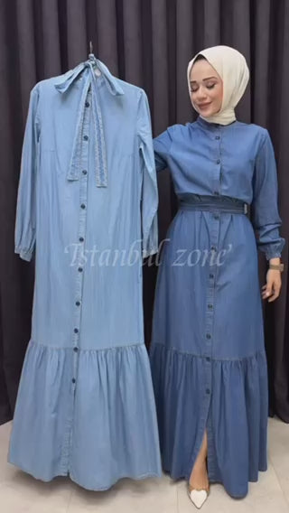 ✨ جديد 🦋 Robe Jean Chic 💖